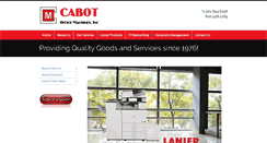 Desktop Screenshot of cabotoffice.com